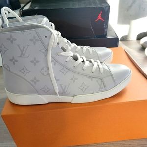 Louis Vuitton Men's White Match-up Sneaker Boot